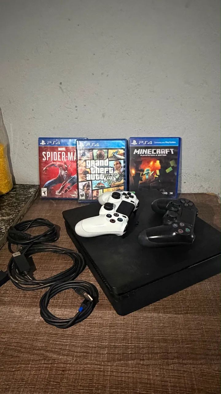 PS4 COM 3 JOGOS