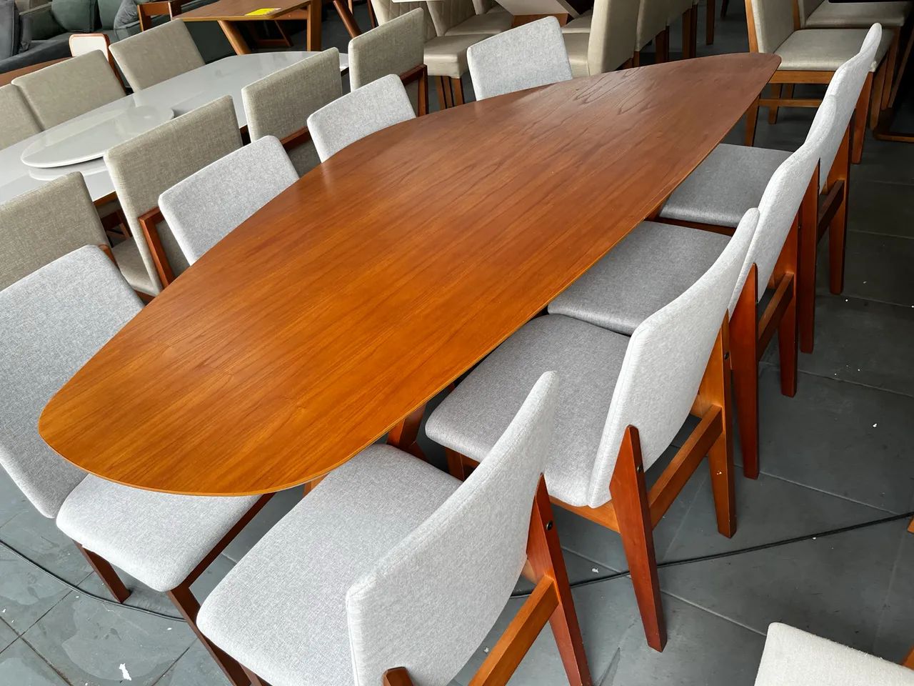 Mesa orgânica madeira  - Foto 4