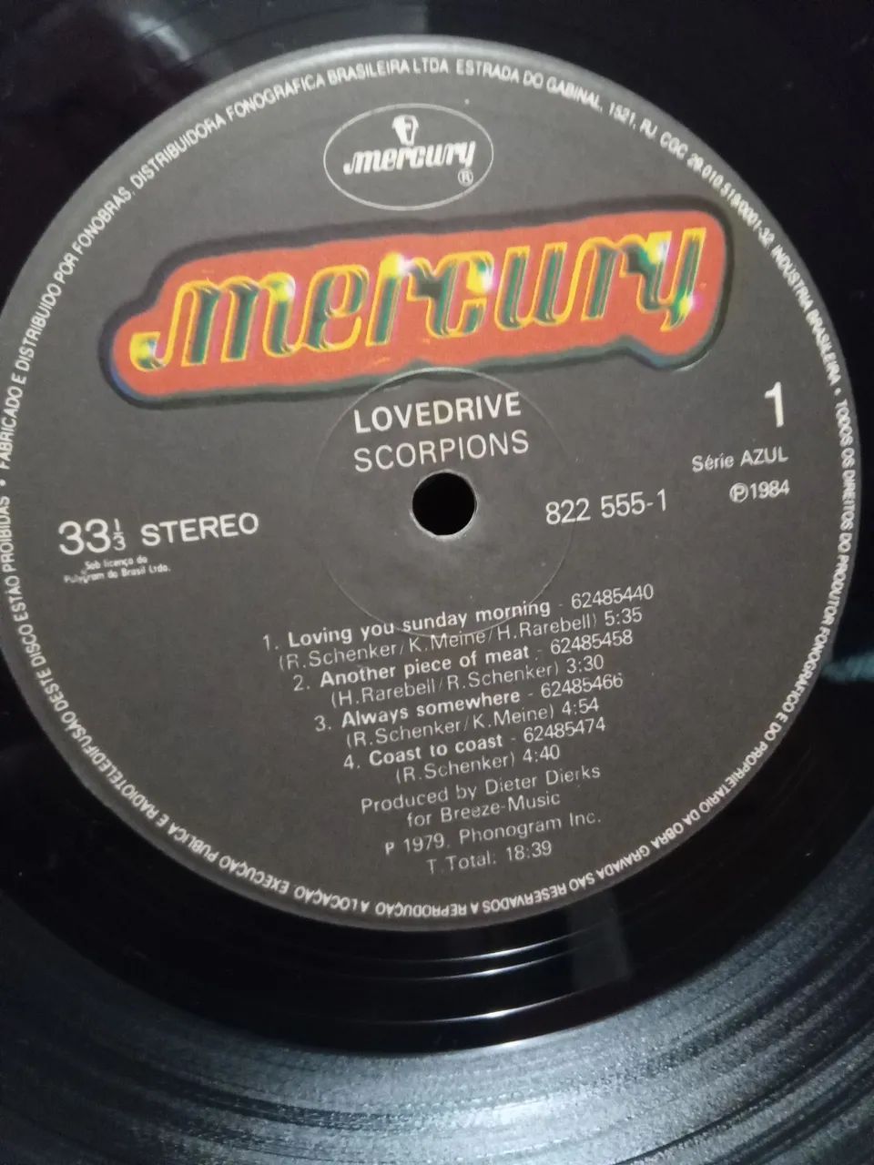 LP disco vinil Scorpions Lovedrive Hard Rock - Foto 4