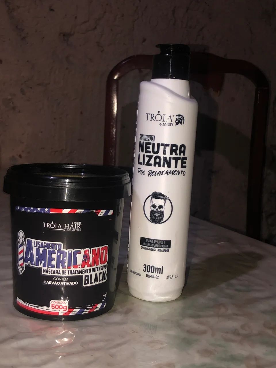 Alisante americano para cabelos curtos