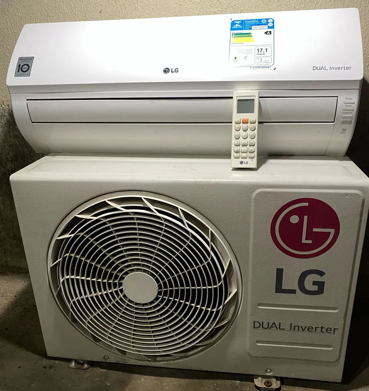 Ar Condicionado LG DUAL INVERTER 