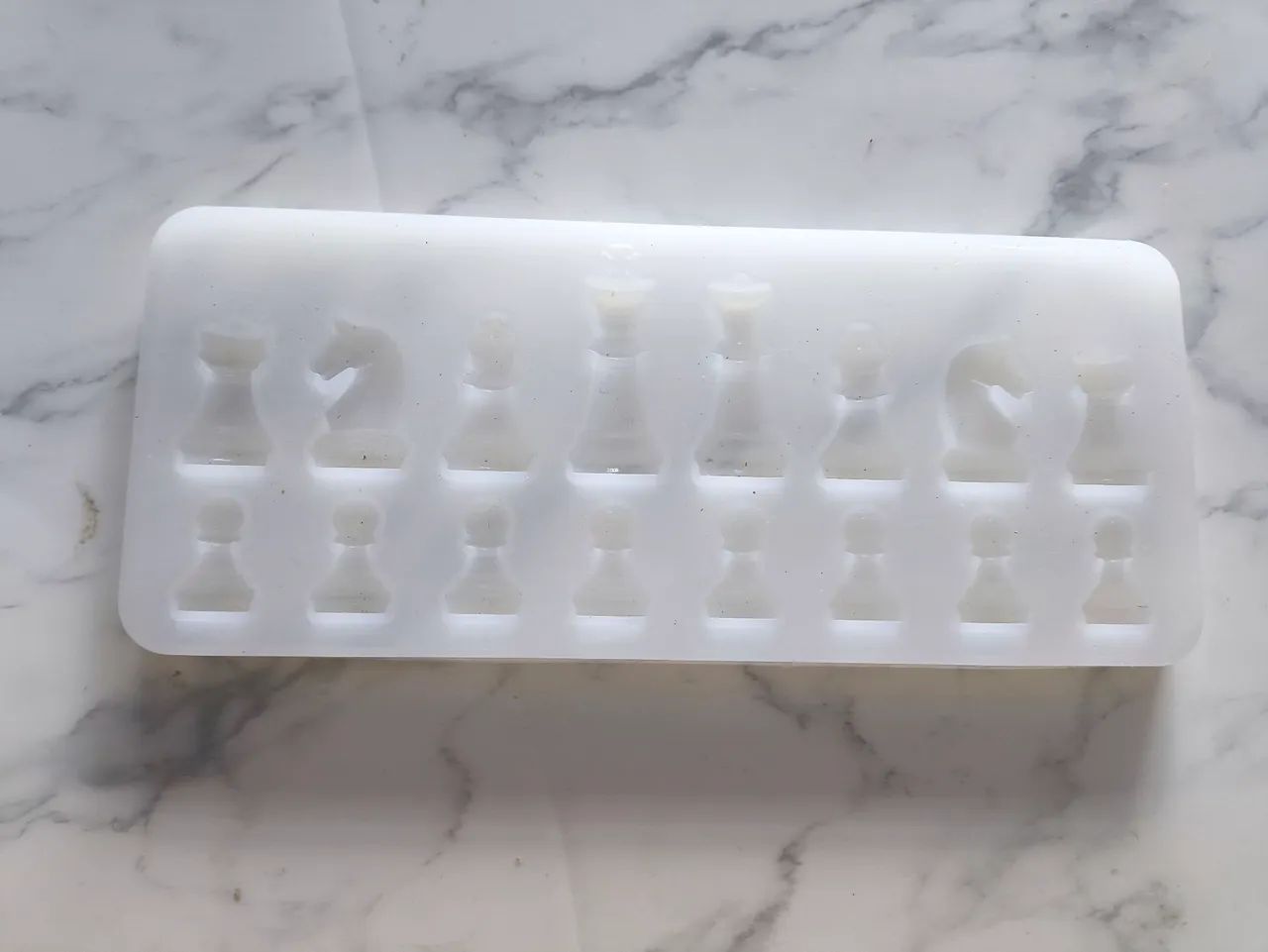 Forma de silicone xadrez - Foto 3