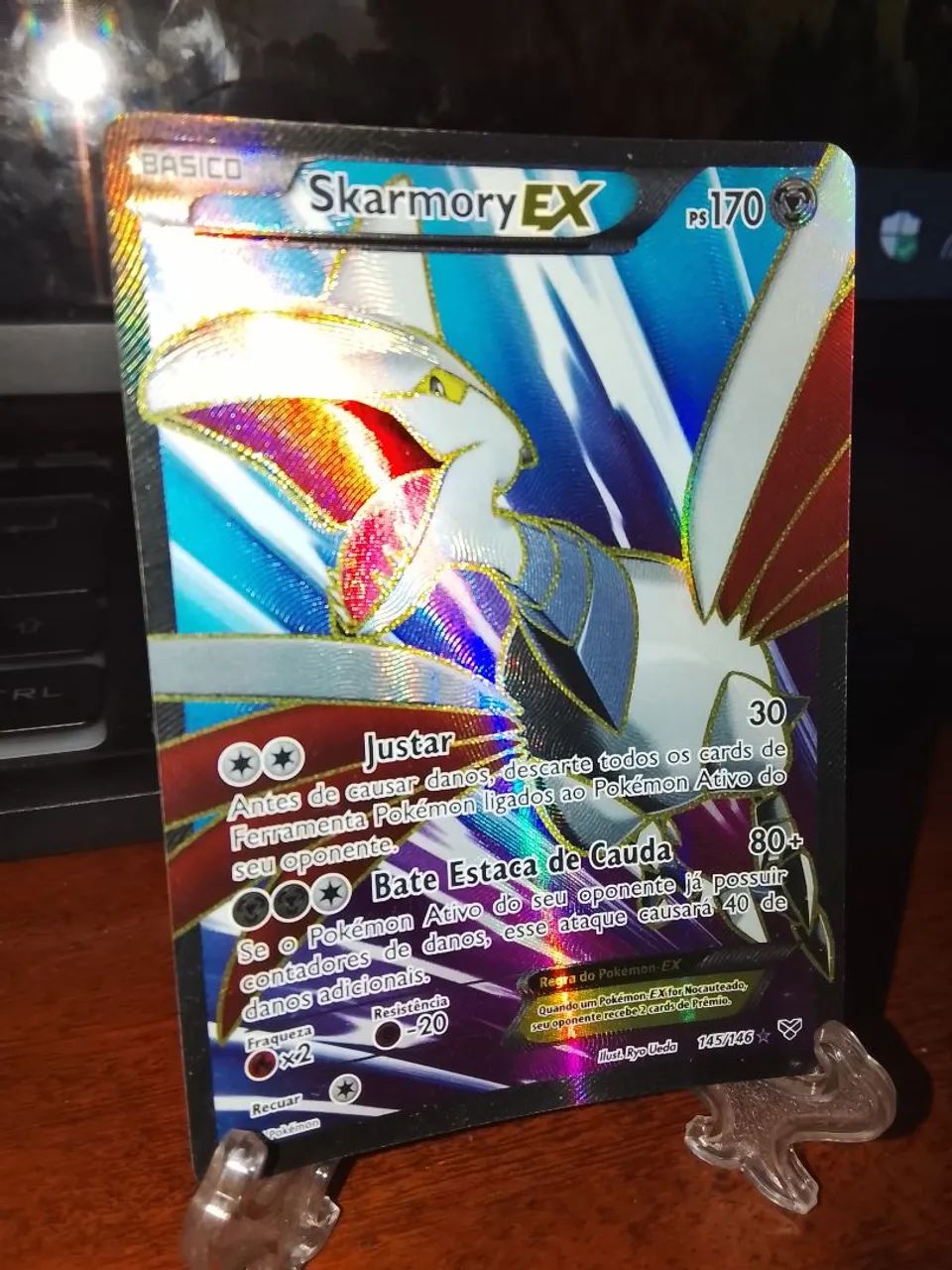Skarmory EX 145/146 Original Pokémon - Foto 4