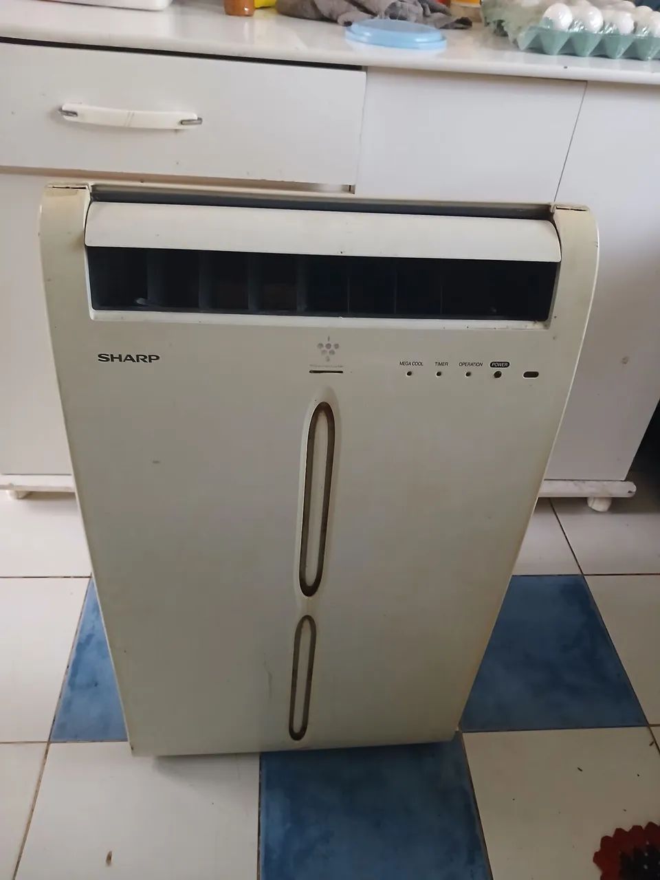 Vendo ar condicionado sharp portátil 12 mil btu 
