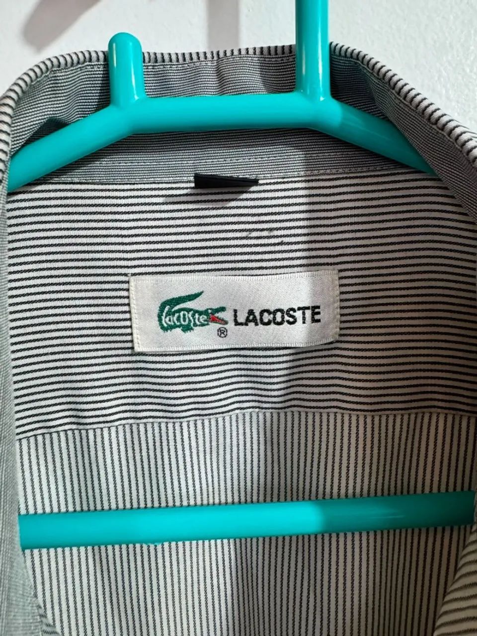 Camisa Manga Longa Lacoste Original - Foto 3
