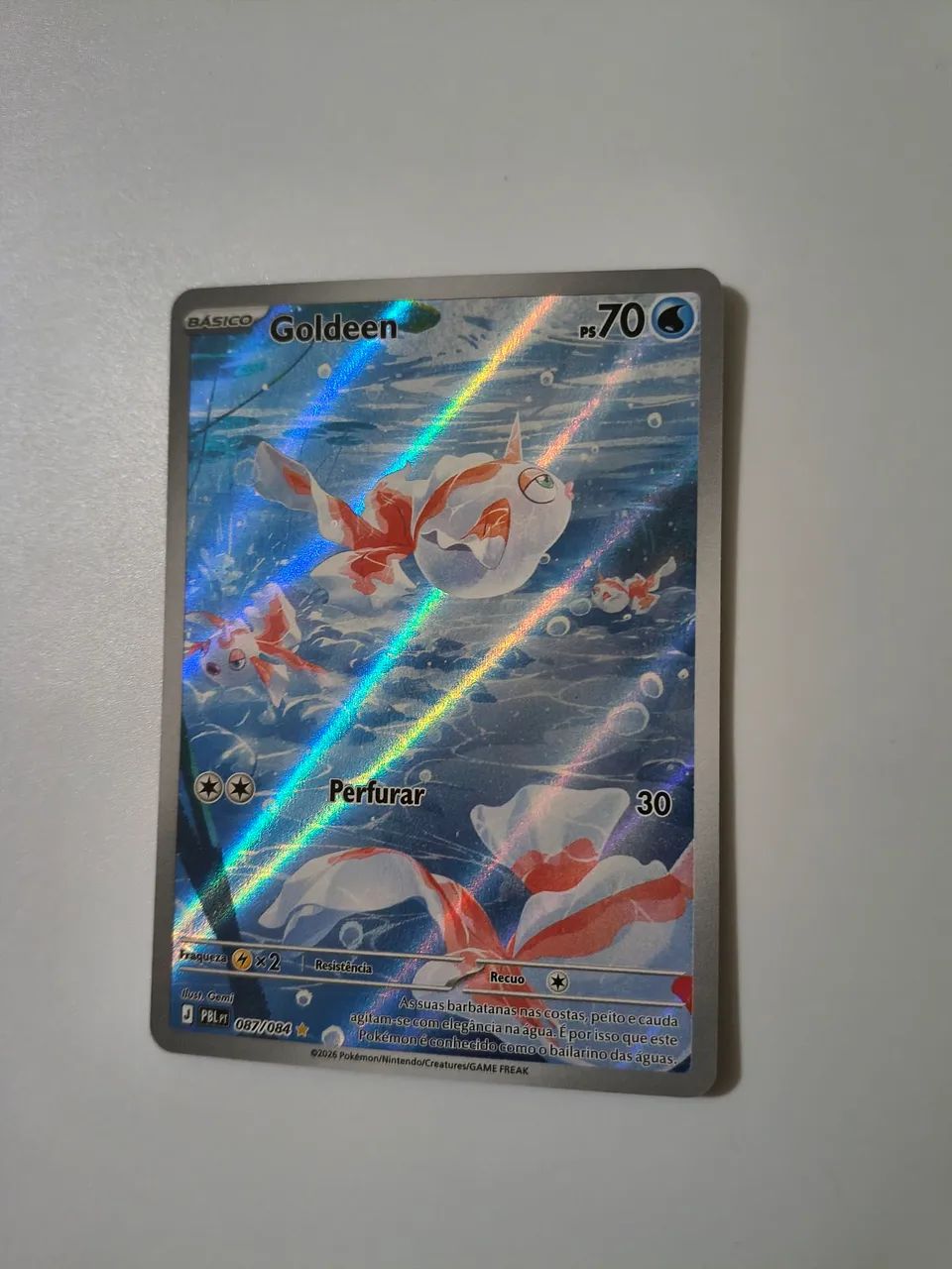 Carta pokemon goldeen full art - Foto 2