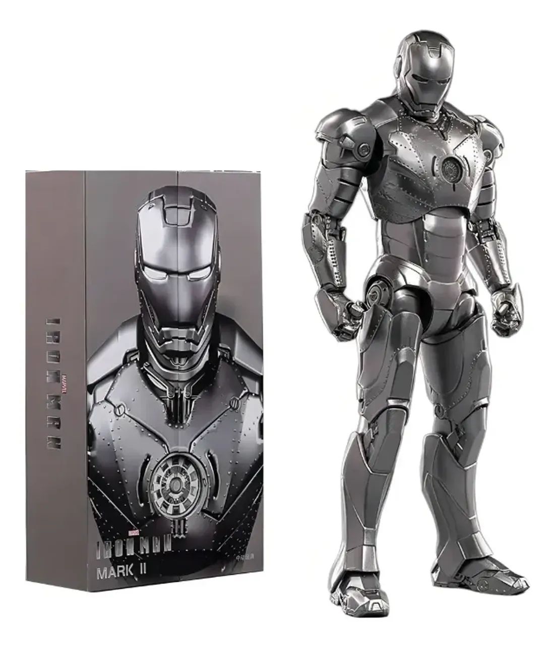 Zd Toys Boneco Iron Man Mark 2 Marvel