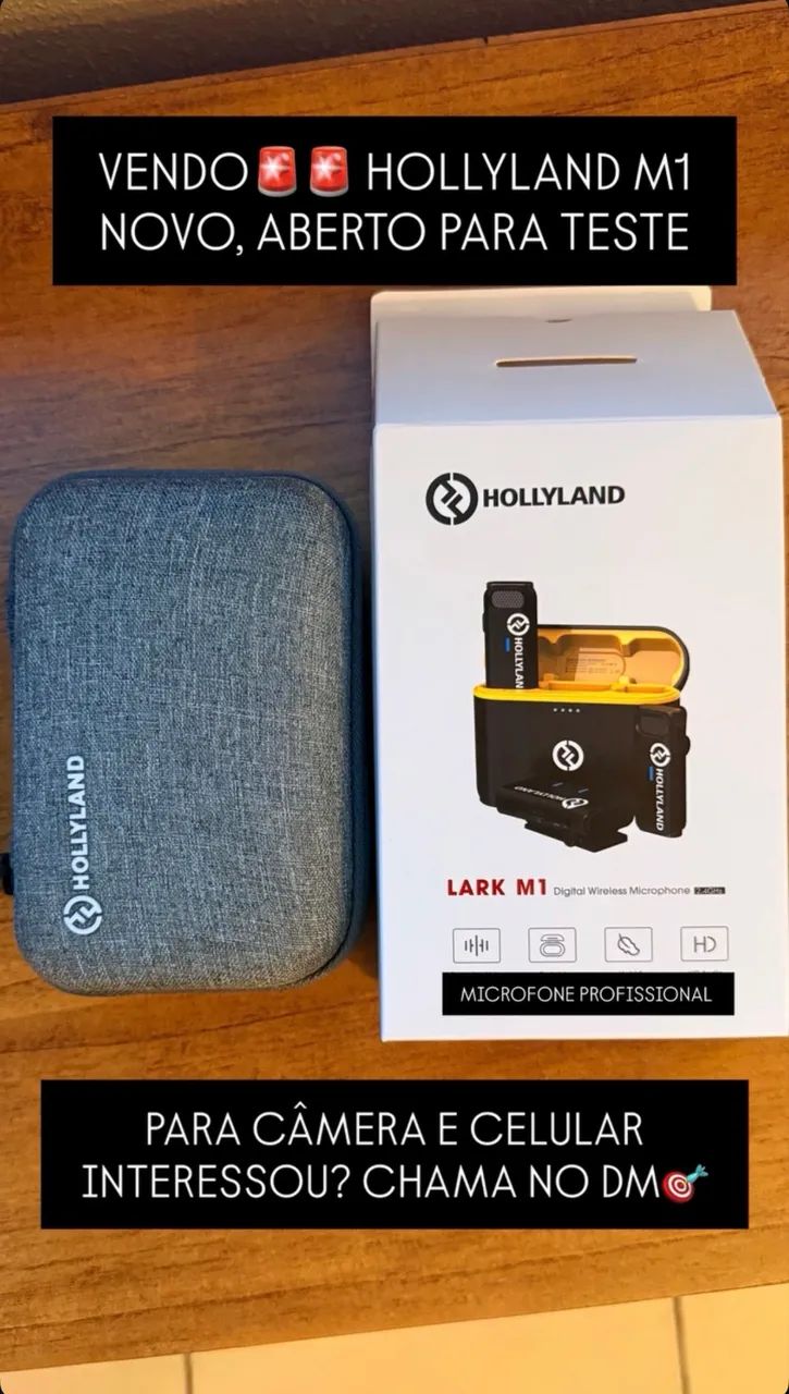 Microfone profissional Hollyland M1 Original 