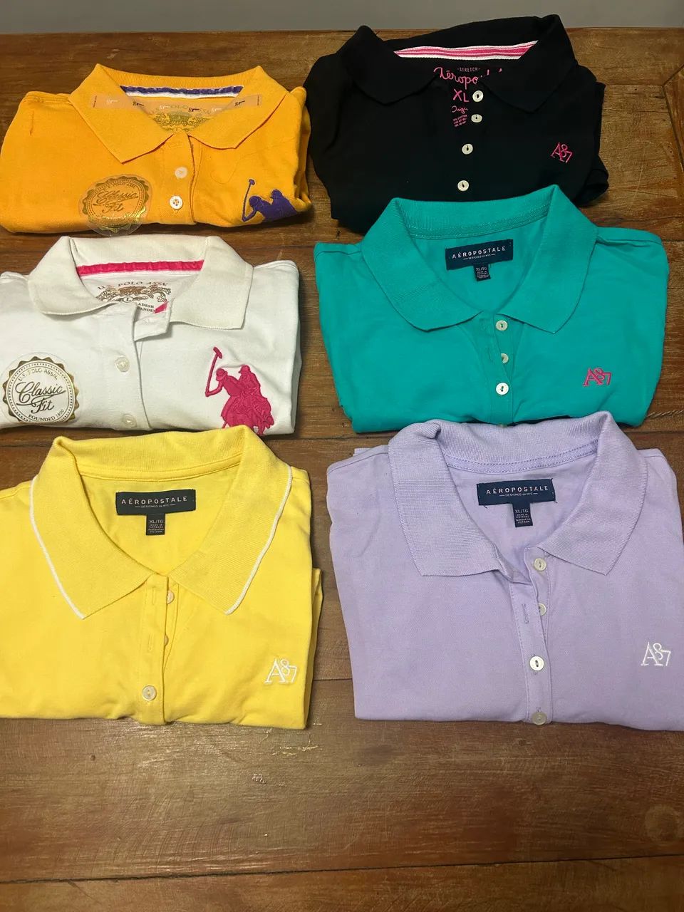 Camisas Polo AEROPOSTALE e US POLO ASSN