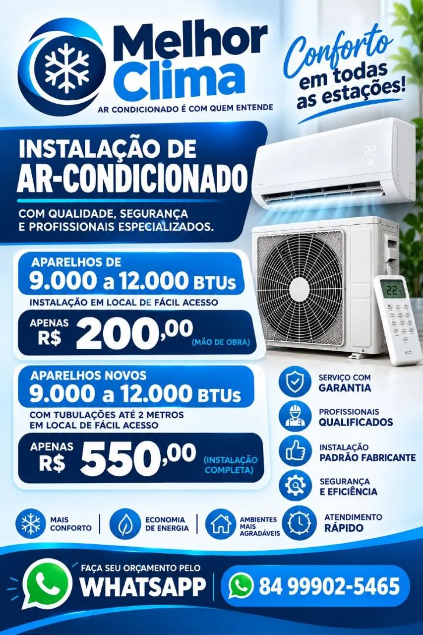 Peça já seu orçamento.