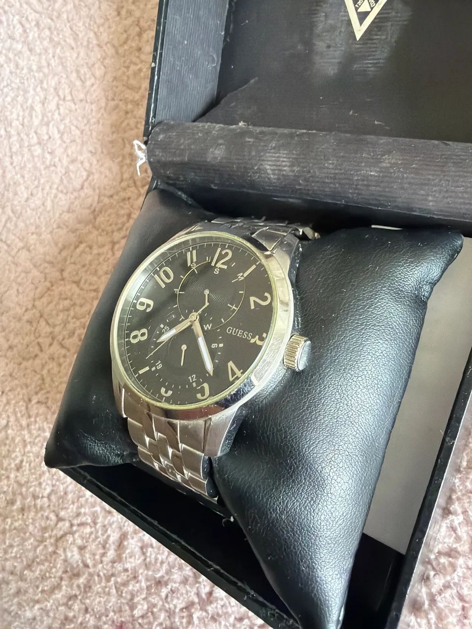 Relógio Guess Cromado Original - Foto 2