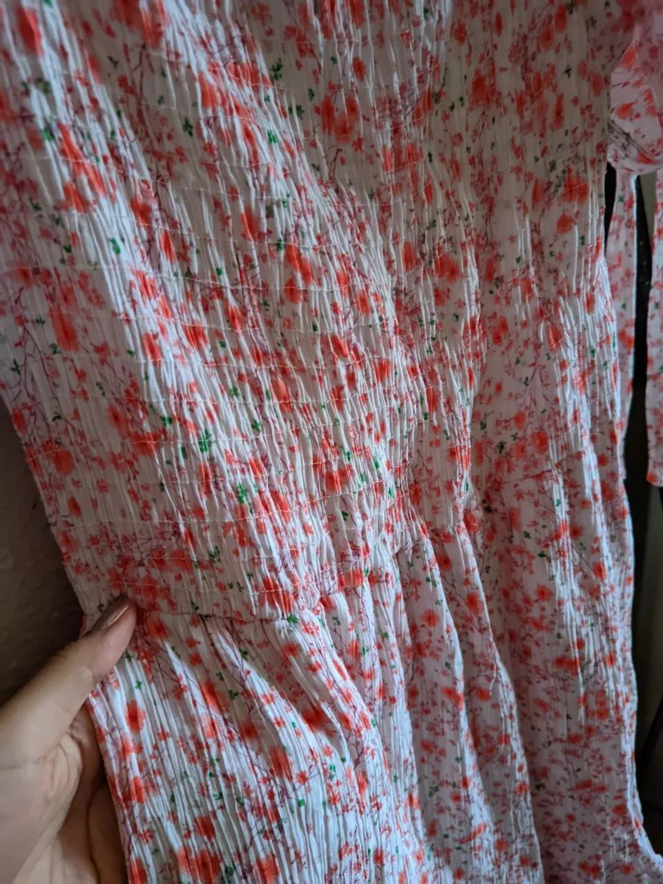 Vestido romântico floral M - Foto 3