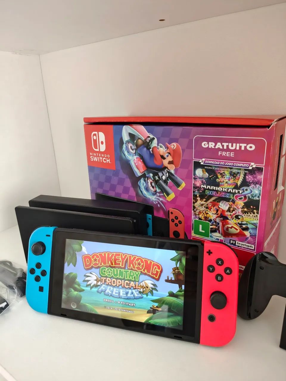 Nintendo switch desbloqueado com GARANTIA  - Foto 2