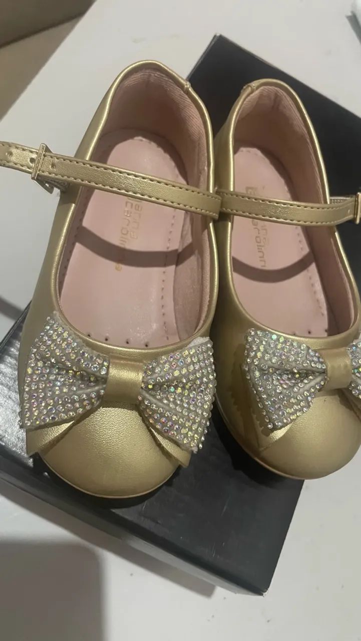 Sapato dourado - Foto 3