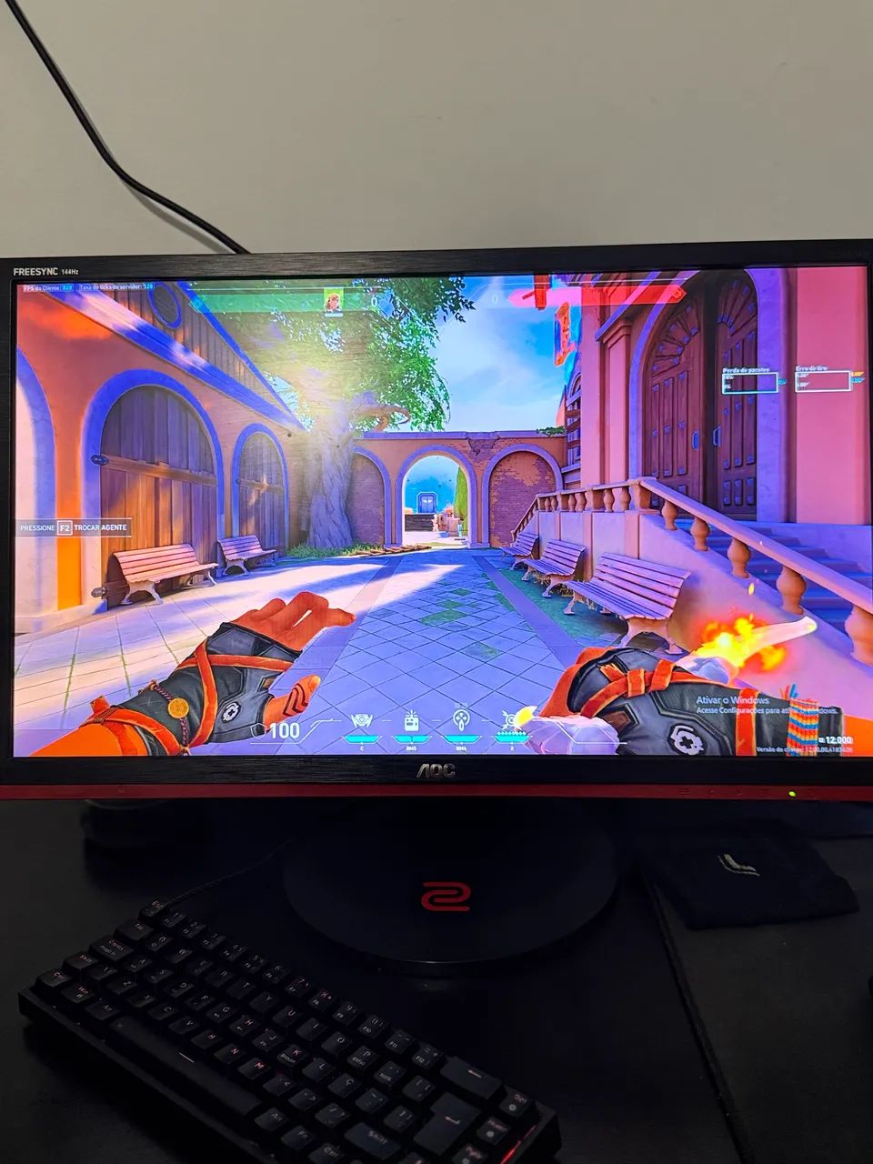 Monitor Gamer AOC 144hz 24? LED - Foto 6