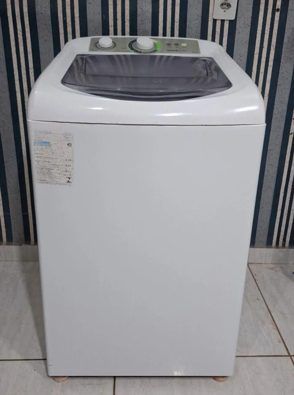 Vendo máquina de lavar roupa consul facilite 8kg moderna funcionando perfeitamente! - Foto 2