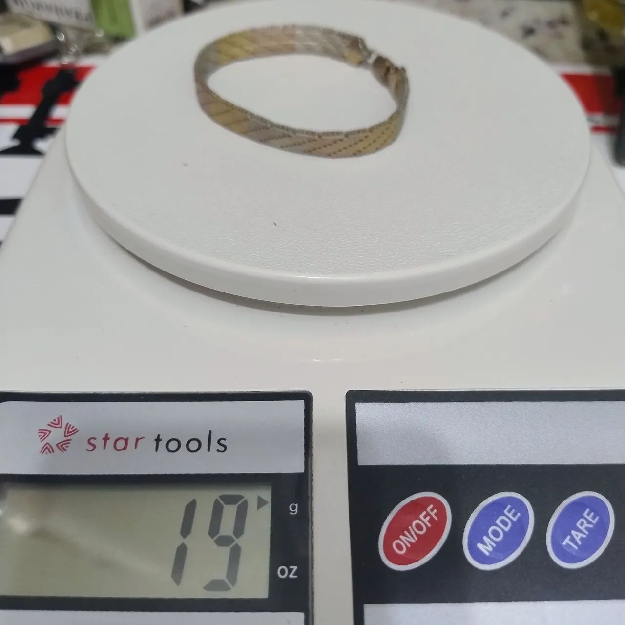 Bracelete prata 2 cores 925 italy  - Foto 3