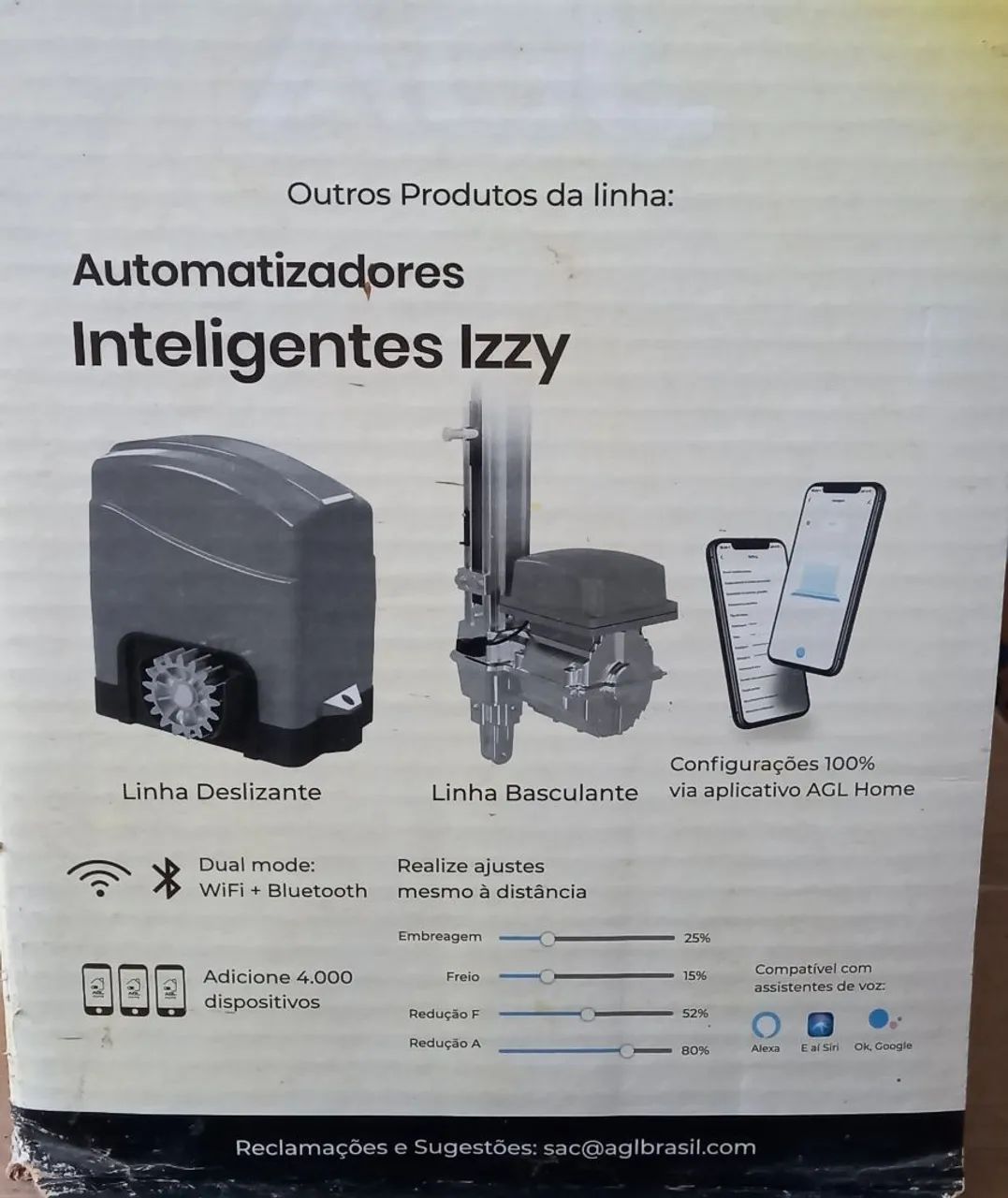 Motor automatizado para portão deslizante - Foto 2