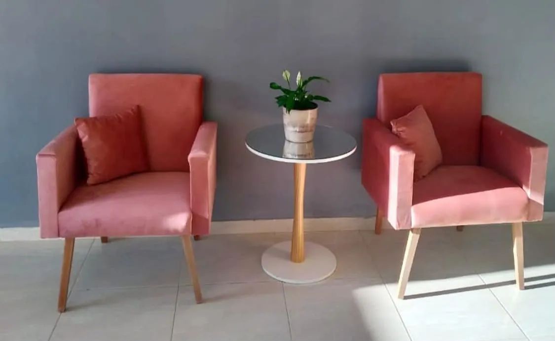 Poltronas semi novas  - Foto 2