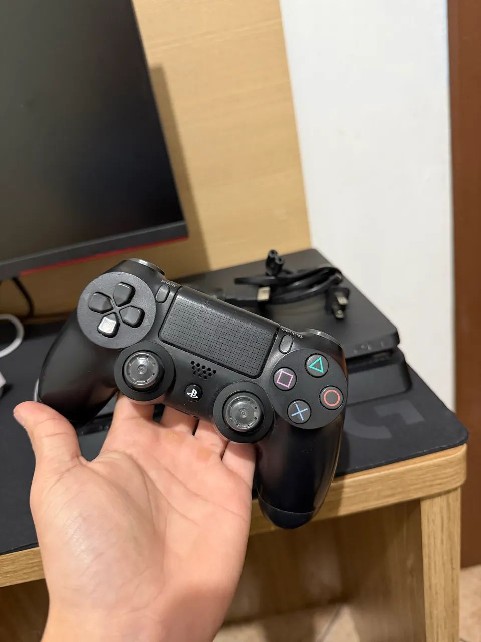PS4 SLIM EM PERFEITO ESTADO! PARCELO! - Foto 2