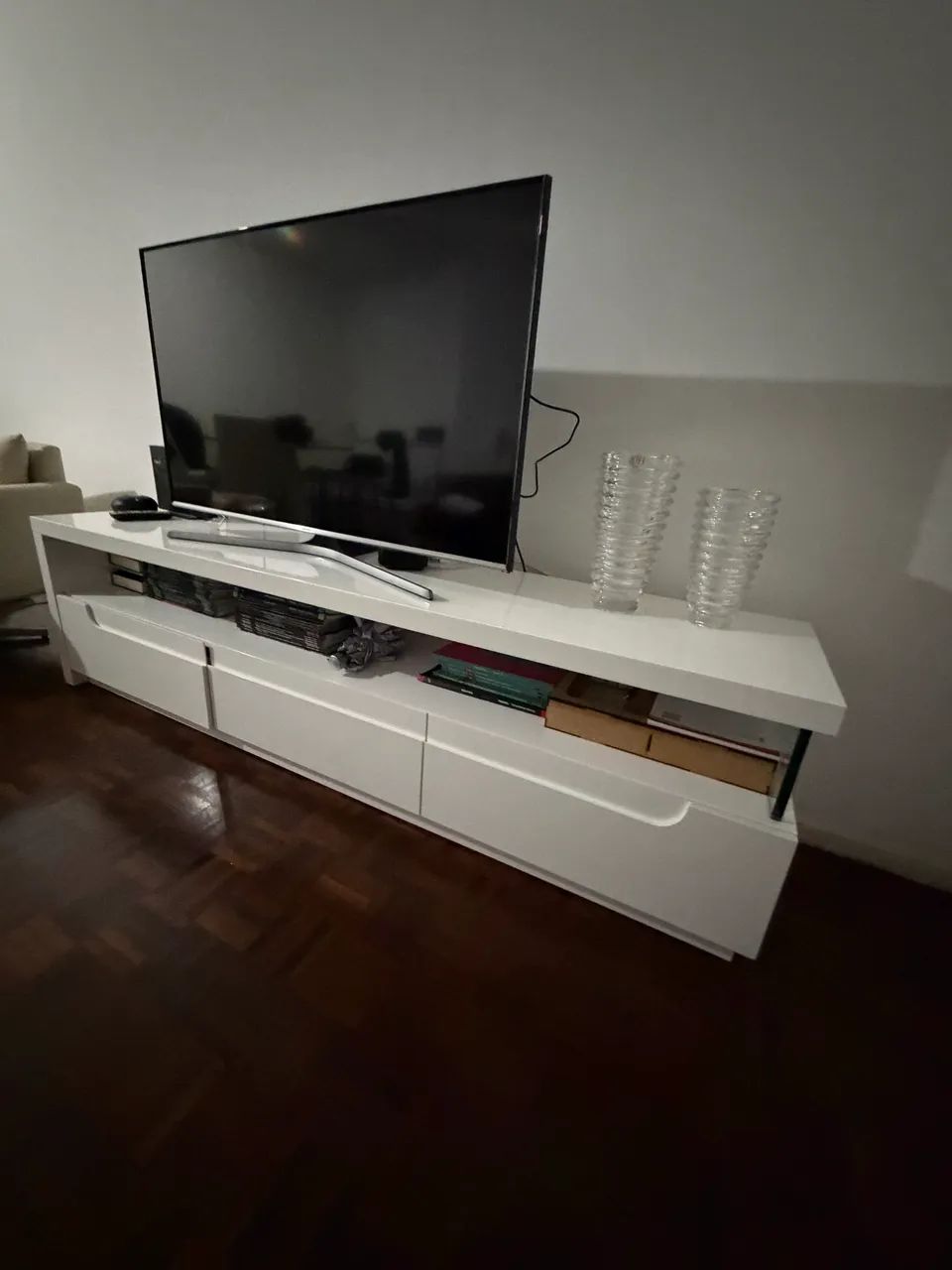 Rack para TV branco - Foto 3