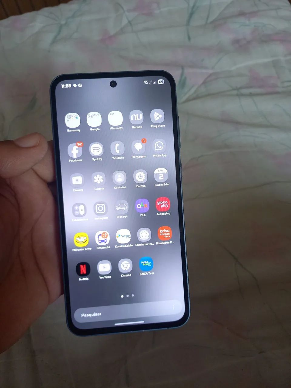 Troco samsung a55 de 256g em motorola  - Foto 5