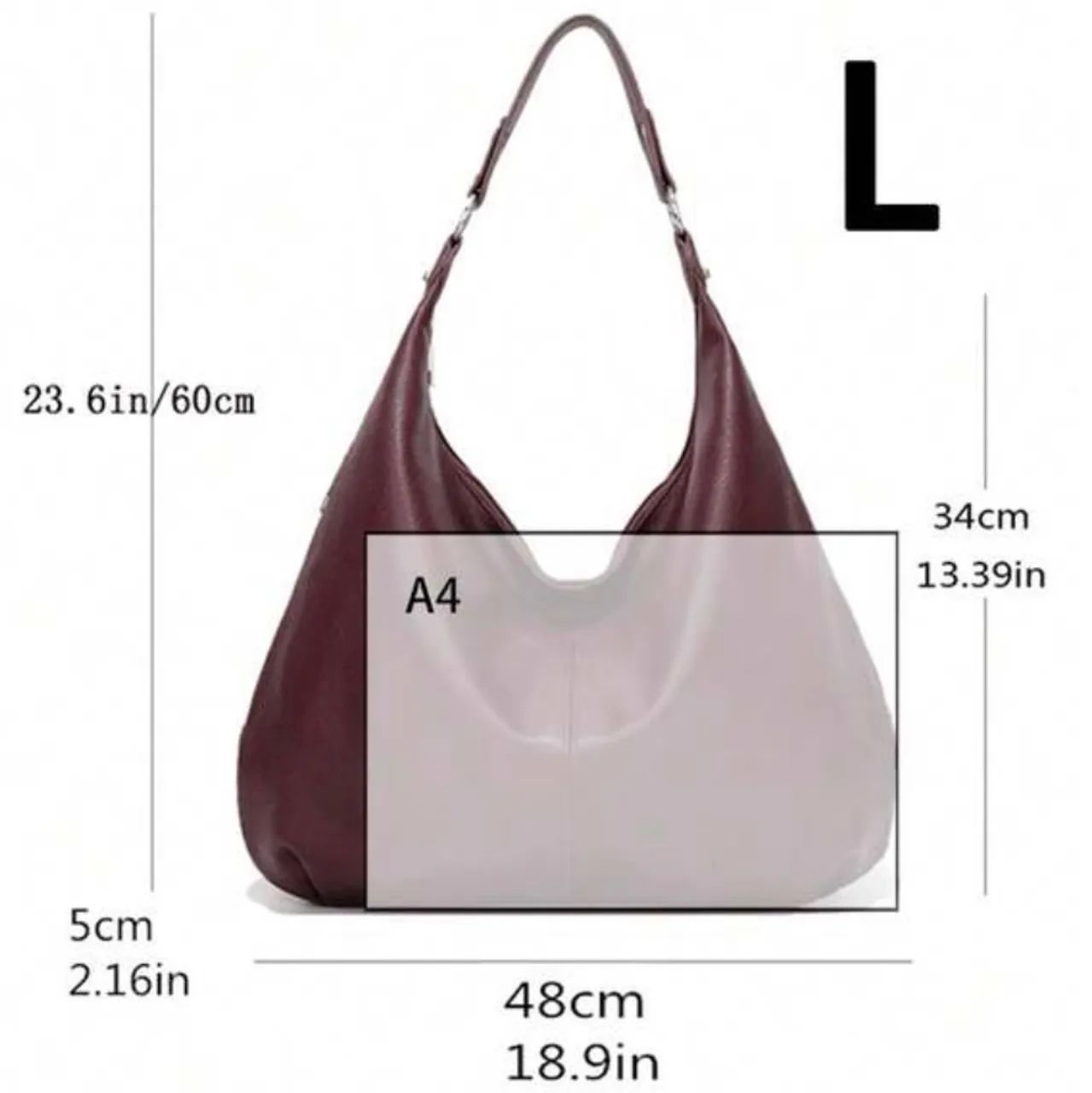 Bolsa de Ombro Grande - Foto 4