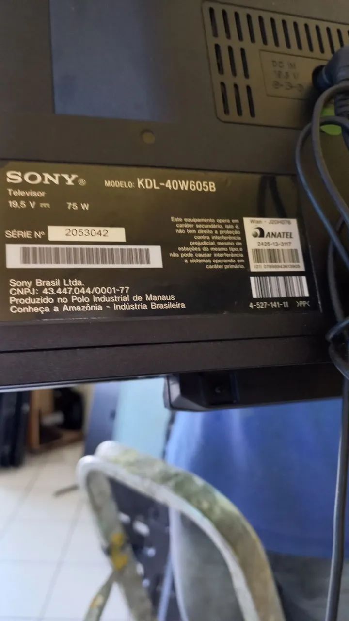 Tv sony 40 polegadas não é  smart - Foto 2