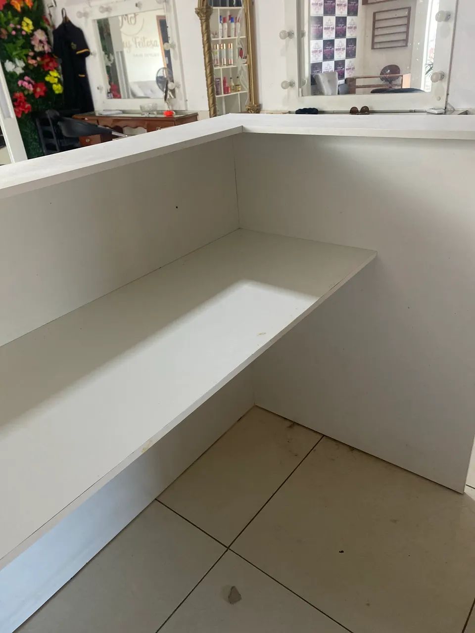 Balcão para recepção 