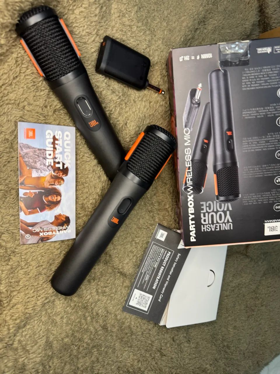 MICROFONE JBL ORIGINAL SEM FIO PARTYBOX NOVO - Foto 5