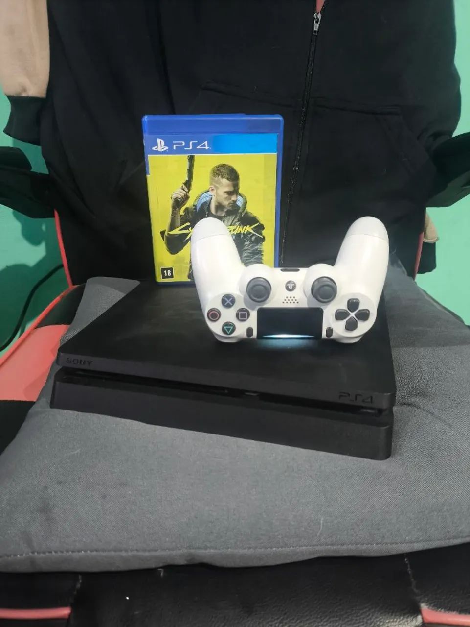 PS4 Slim - Em perfeito estado // Testo na hora 