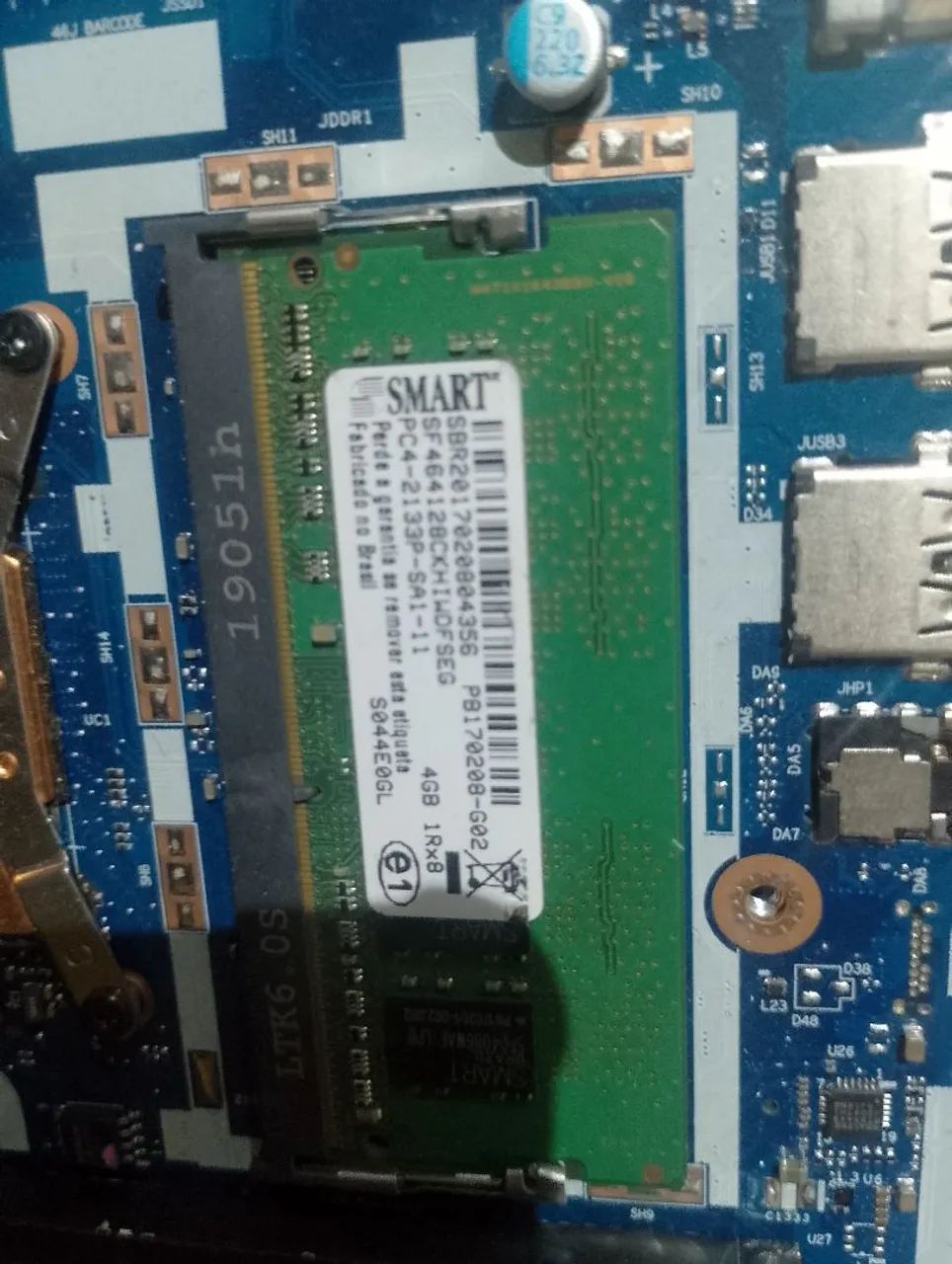 Memória Notebook Smart 4gb Pc4-2133 (URGENTE)
