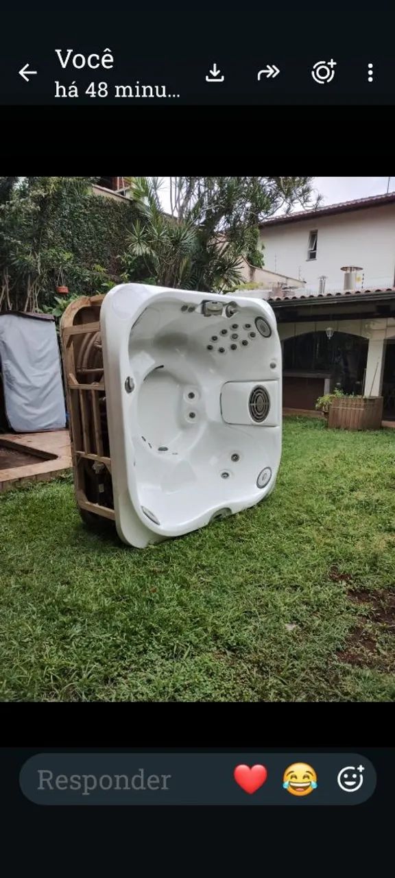 Jacuzzi j220 semi nova só 23.000 mil  - Foto 2