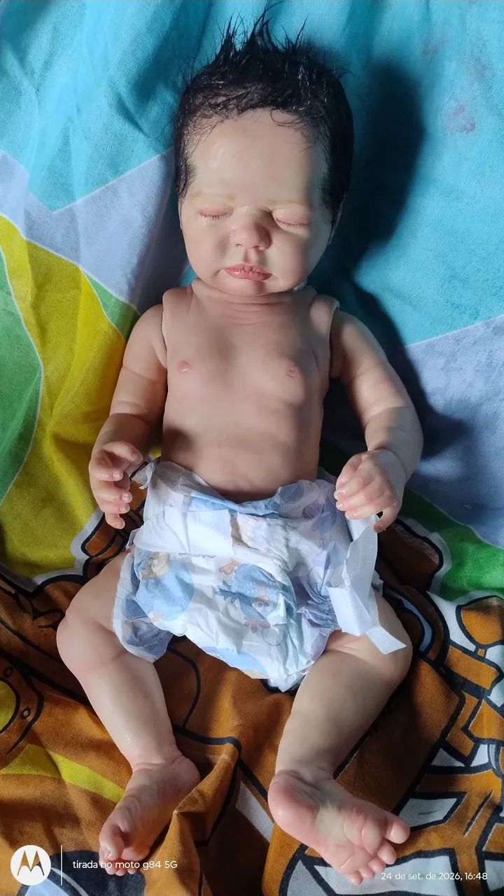 Bebê rebom de vinil  - Foto 4