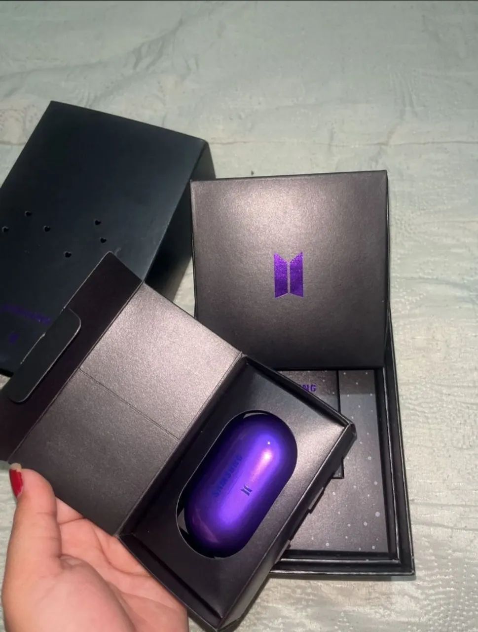 Fone Galaxy buds BTS edição limitada
