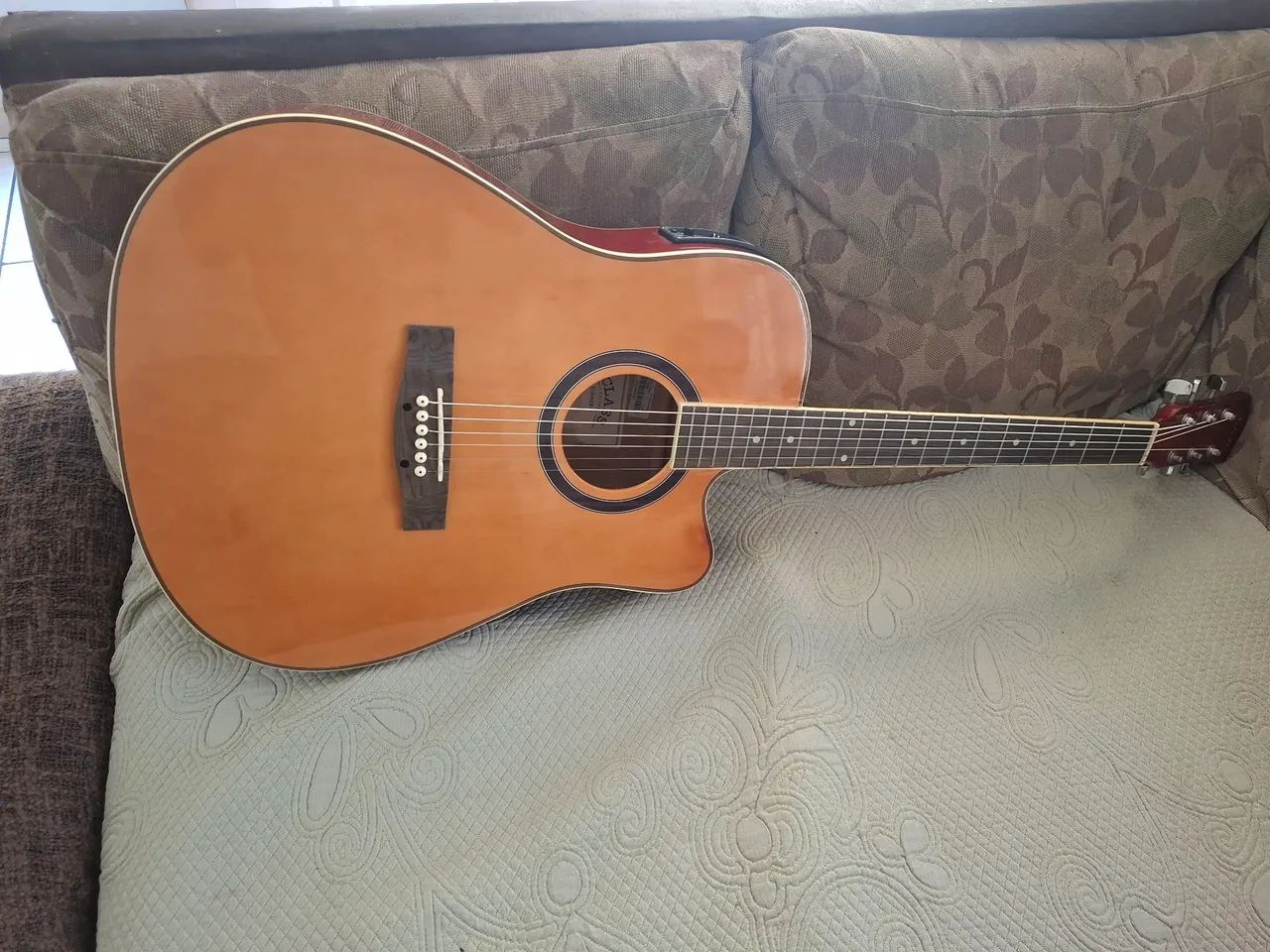 Violão elétrico aço  - Foto 2