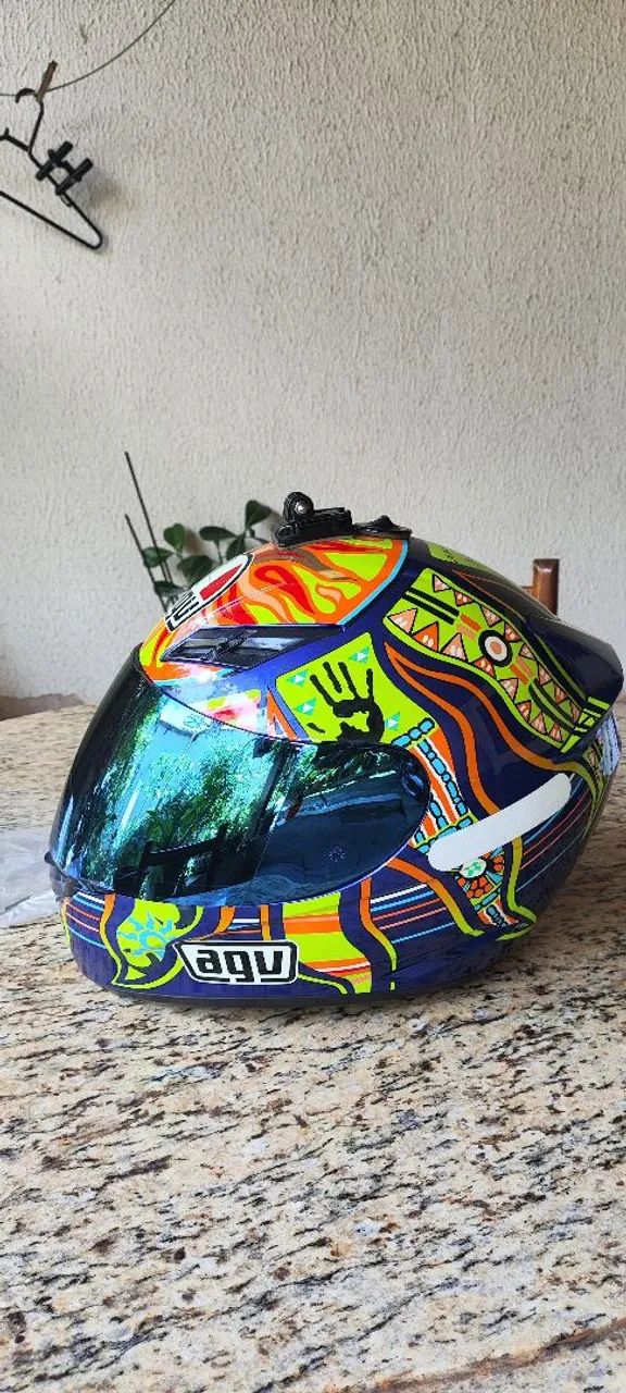 Capacete agv K3 five continents - Foto 4