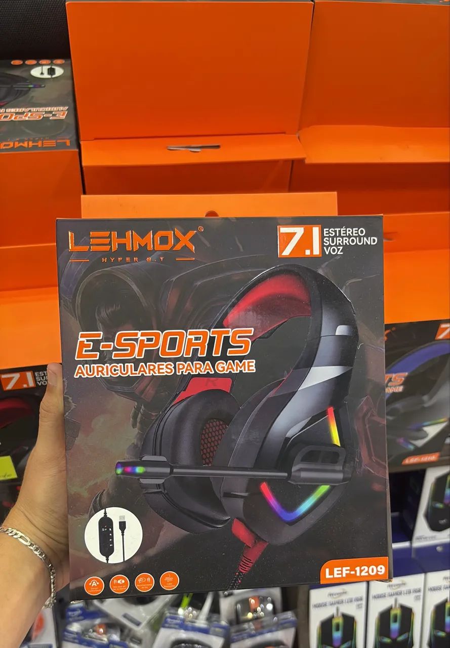 Headset Gamer com fio - Frete grátis!