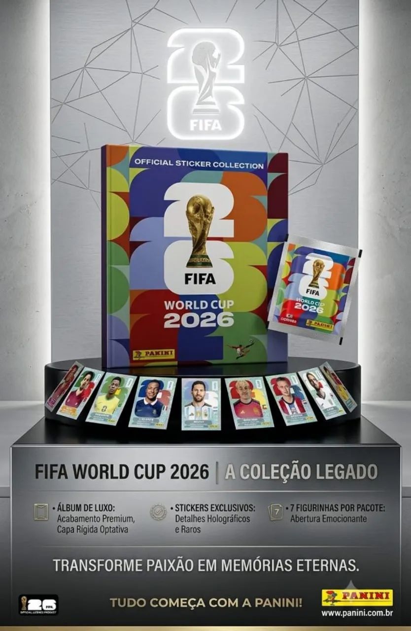 Figurinhas da copa 2026 - Foto 2