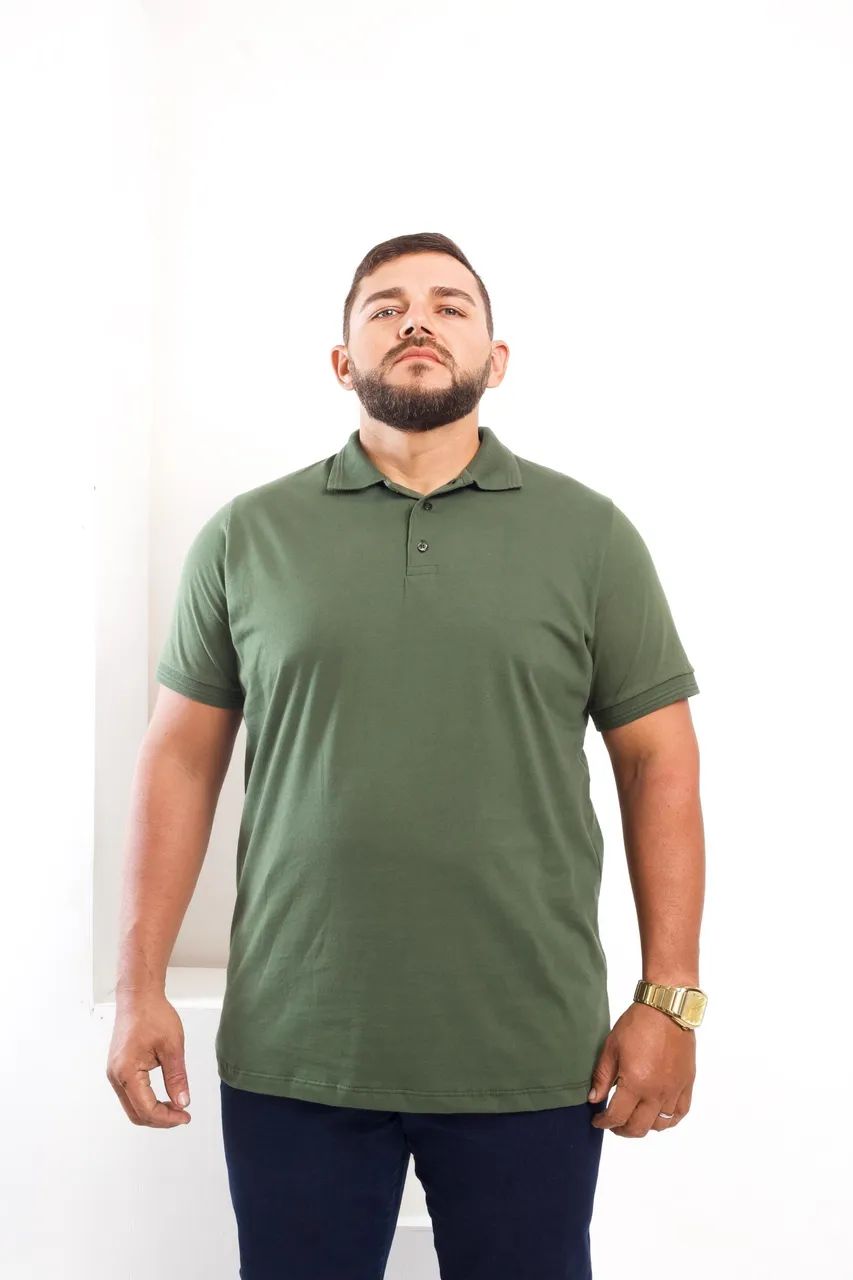 Camisa polo plus size - Foto 4