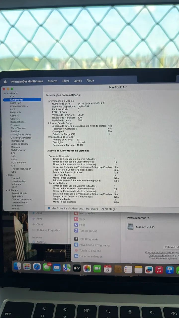 MAC BOOK AIR M4 13,6 SKY BLUE - Foto 3