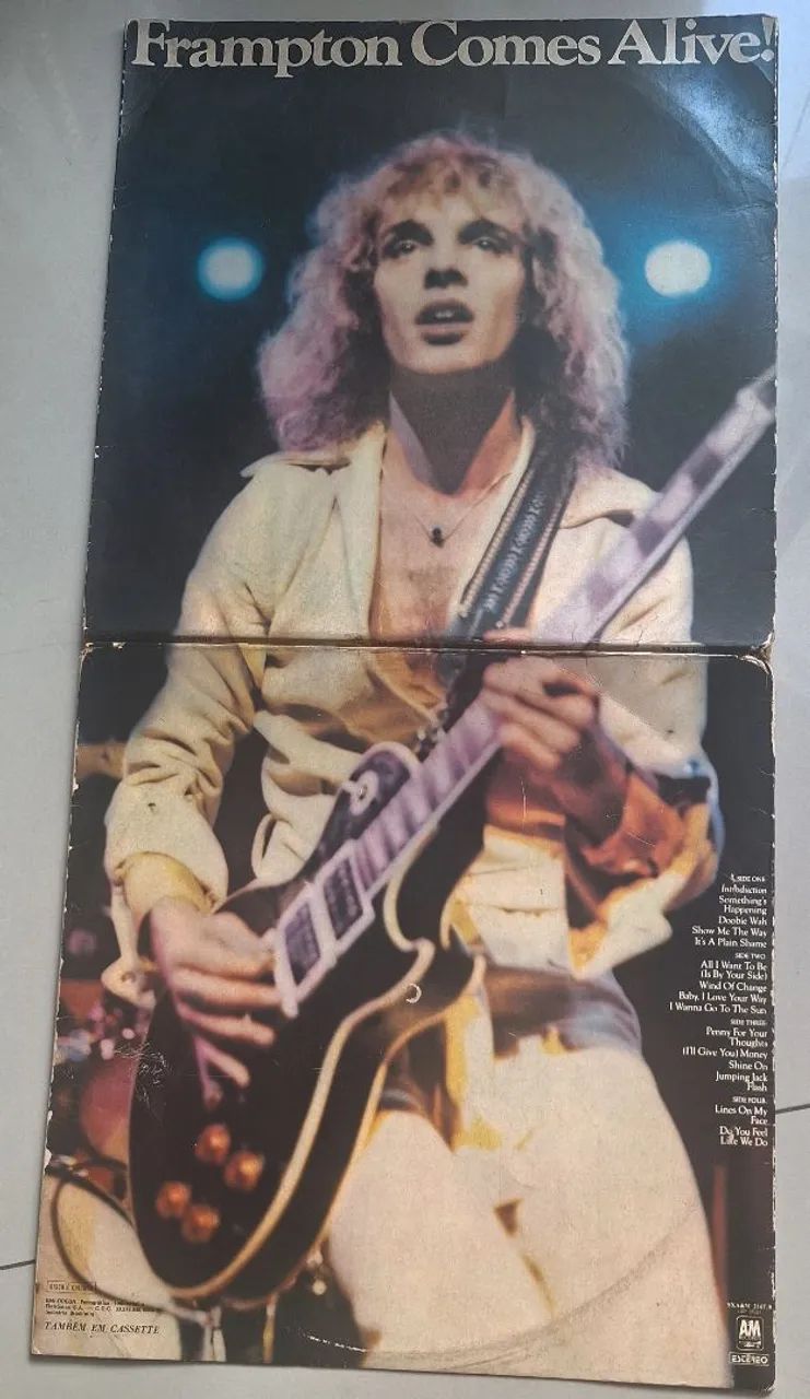 LP DUPLO PETER FRAMPTON,1976 ( Frampton COMES Alive! ) - CDs, DVDs
