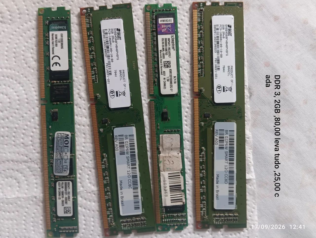 DDR 3, 2GB 