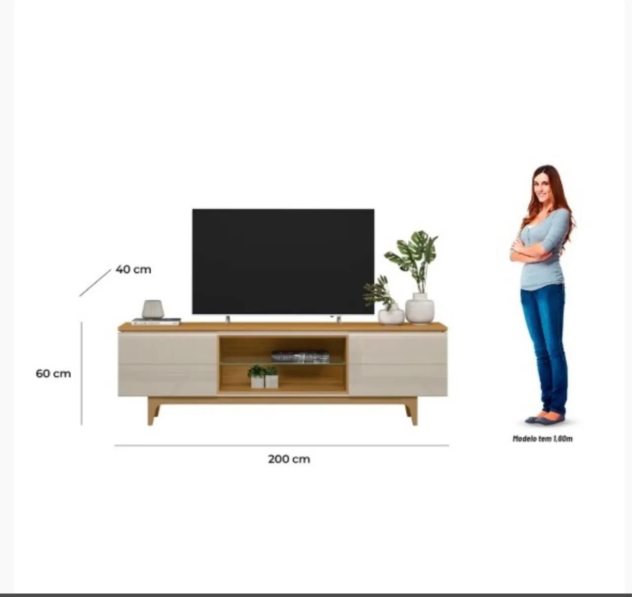 Rack Moderno Claro - Foto 4