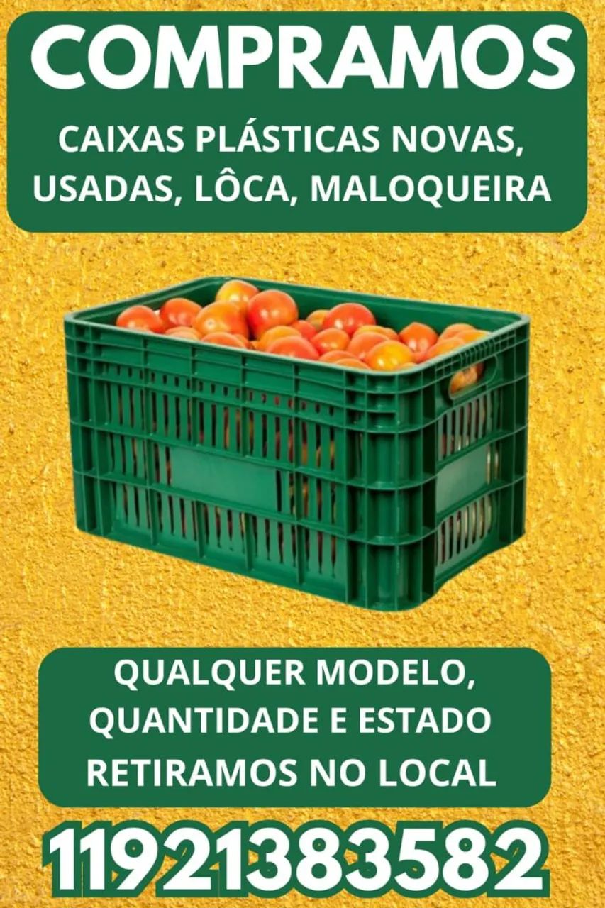 Caixa Plástica de bananas - Foto 2