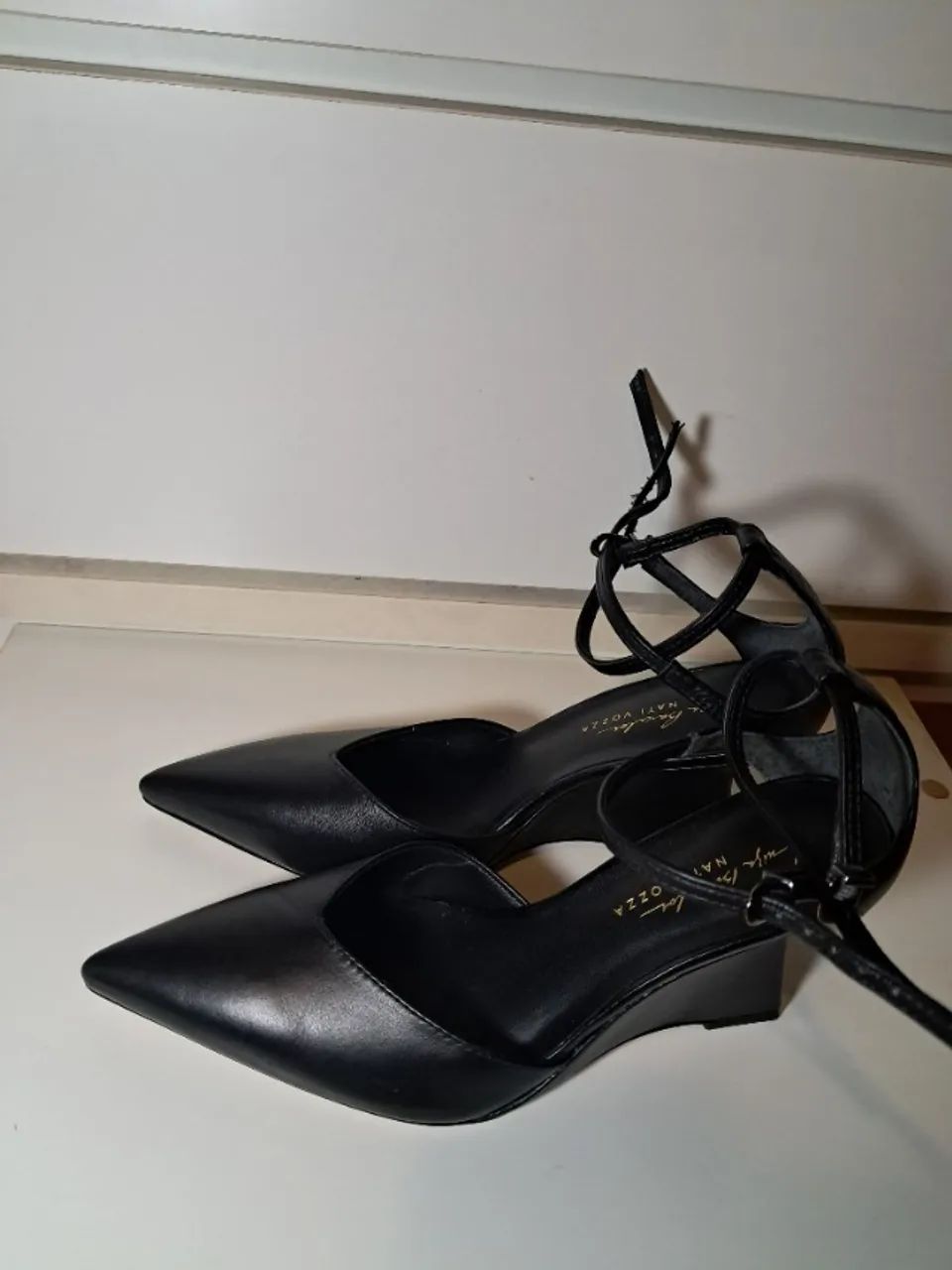 SCARPIN ANABELA PRETO LUIZA BARCELOS NATI VOZZA - Foto 3