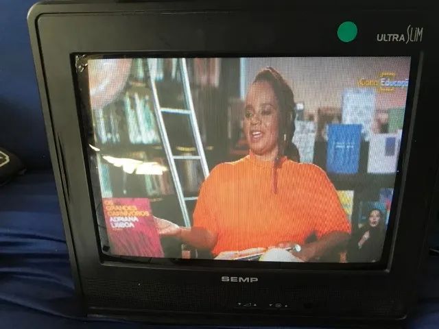 TV de Tubo Semp Ultra Slim 14 Polegadas - Ótimo Estado! - Foto 3