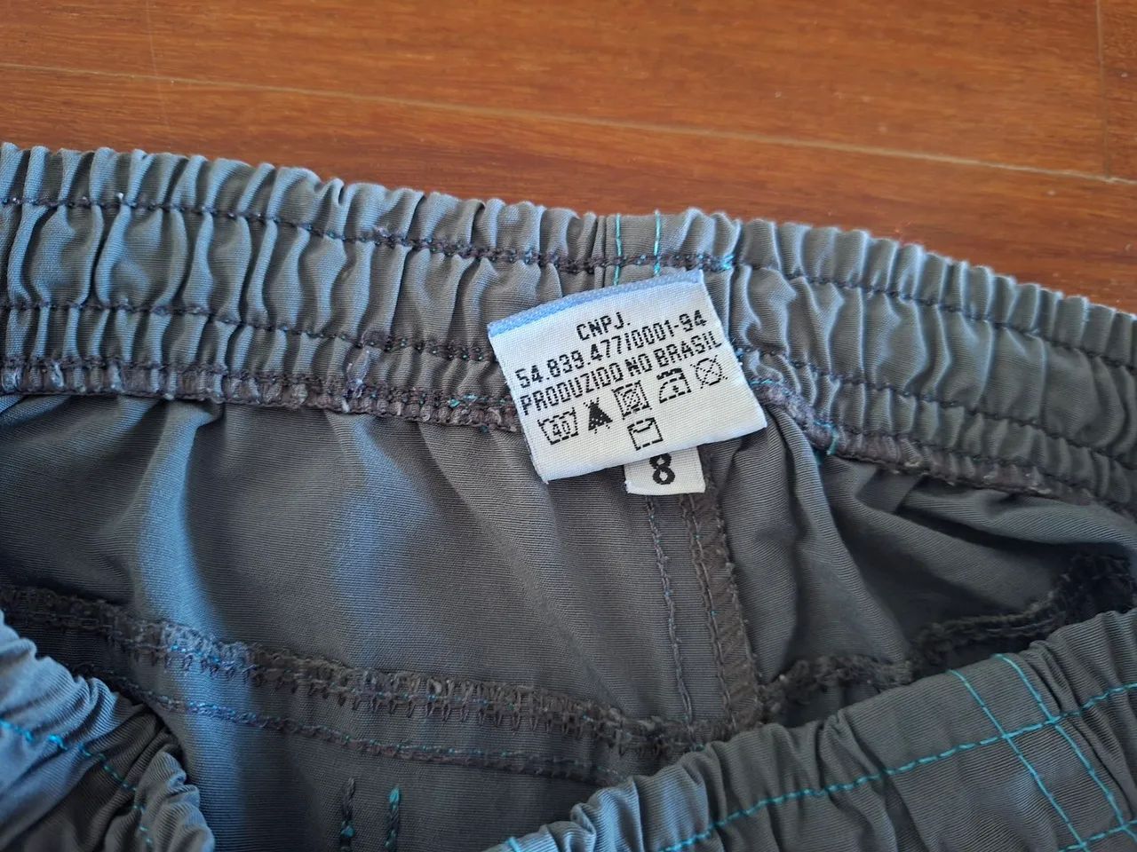 SHORT CINZA TAM 8 - Foto 4