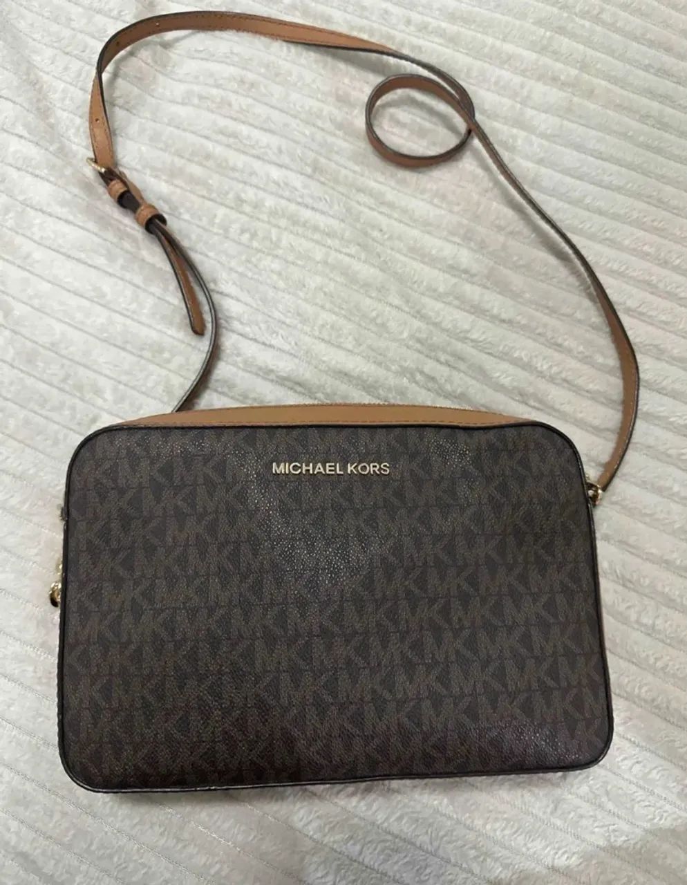 Bolsa Michel Kors marrom (Original )