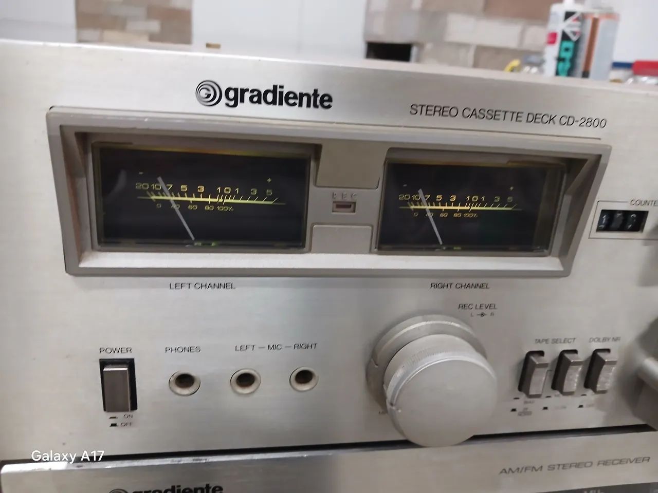 Tape deck 2800 gradiente revisado grava e reproduz  - Foto 3